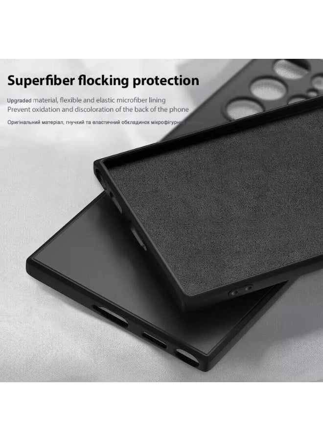 for Samsung Galaxy S25 Ultra Case MagSafe Compatible Military Grade Shockproof Magnetic Cover - Slim Thin Silky Liquid Silicone Full Protection Phone Case - Image 2